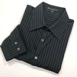 Theory | Pinstripe Button Front Shirt